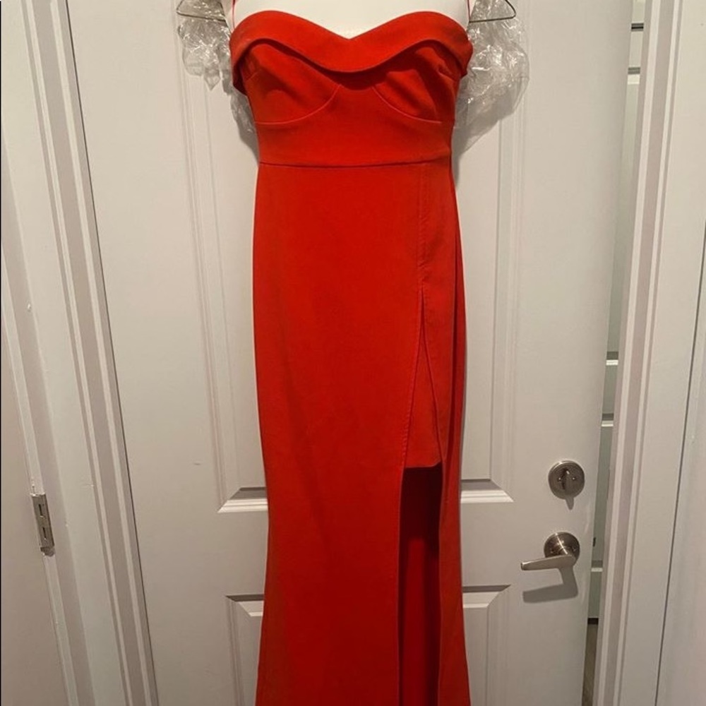 LIKELY floor length dress